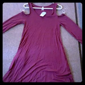 Small Plum vanity dress